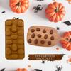 Halloween Ghost Pumpkin Silicone Mould Candy Wax Melt Ice Jelly Chocolate Mold
