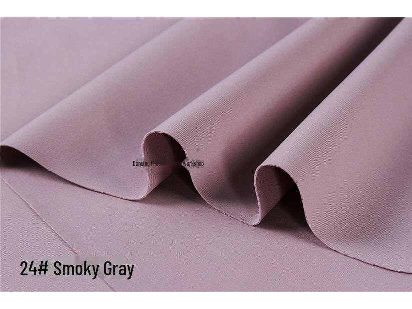 300g Two-Way Stretch Thin Air Layer Knit Fabric for Smooth, Thick, and Comfortable Sweaters