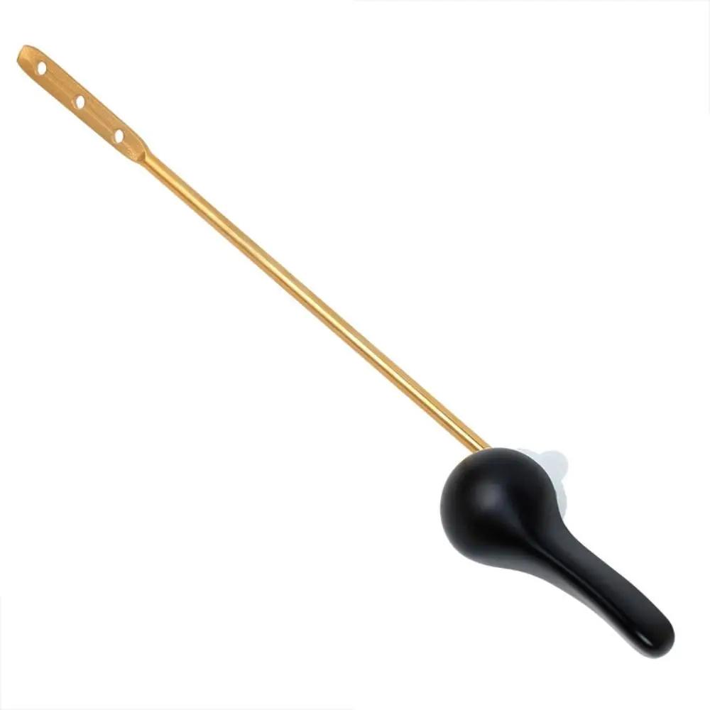 Toilet Tank Flush Lever Side Mount Universal Toilet Tank Handle Trip Button Replacement Durable Restroom Tank Accessories