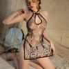 Fun Underwear Sexy Antique Cheongsam Hot Perspective Mesh Thin Pajamas Uniform
