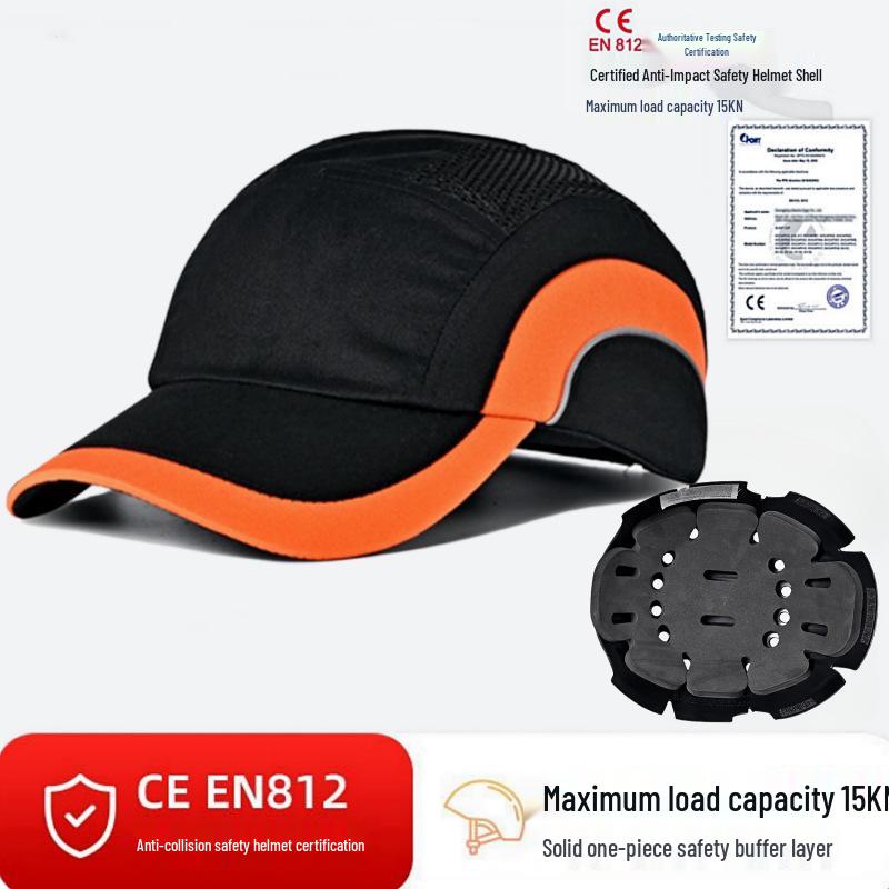 

Легкая дышащая хлопковая защитная каска с подкладкой из АБС-пластика - Ударо- и падостойкая Color (In Stock)