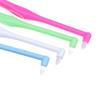 4Pcs  Soft Interdental Brush Single-Beam Tooth Cleaning for Dental Braces Gap Food Removal Daily Oral Hygiene