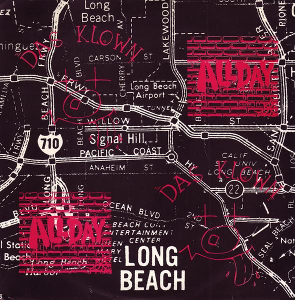 

7inch Record ALL DAY / DAS KLOWN - Long Beach 104 Know Records 1994 US Rock Used