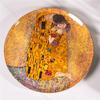 Gustav Klimt Kuss Knochenporzellan Kaffeeservice Luxus Porzellan Teetasse Untertasse Set Keramik Teekanne Milchkännchen Zuckerdose Milchkännchen Kaffeegeschirr