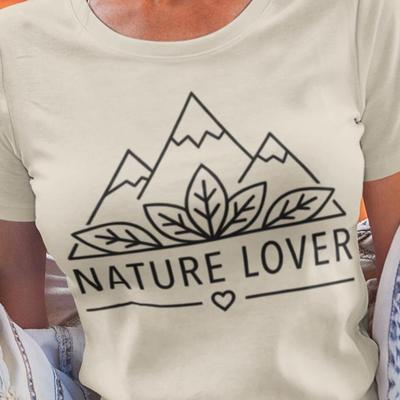 Nature Lover Fun Outdoors T-shirt | Novelty Tee