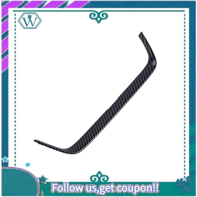 AA92-ABS Carbon Fiber Center Console Dashboard Navigation Air Vent Frame Cover Trim For Toyota Corolla Cross carbon fiber pattern