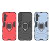 Für Samsung Galaxy A25 5g Rückseite Handyhülle Stoßfest Panzer Anti-Fall Metallringhalter Magnetisch Schutz SM-A256 Coque