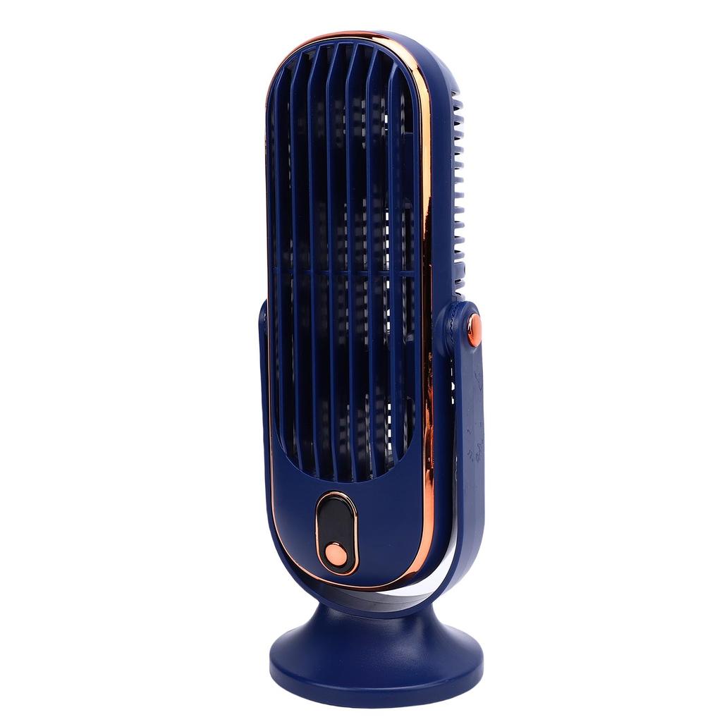 Schreibtisch-Turmventilator 5 Geschwindigkeiten Bürstenloser Motor USB-wiederaufladbar Tragbarer Schreibtischventilator für Zuhause Büro Küche