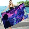Hot Game O-Omori Bath Towel Microfiber Soft Water Absorbing Breathable For Girl Kids Decorative Cartoon Beach Towel