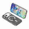 For iPhone 17 Pro Case Compatible with MagSafe Glitter Powder PC + TPU Phone Cover