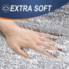 Gradient Stripes Imitation Cashmere Bathroom Floor Mats Anti-Slip Wear-Resistant Bathroom Mats Home Decoration