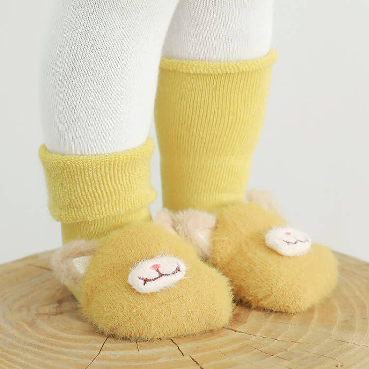 Autumn Winter Thick Baby Non-slip Cartoon Socks for Newborns