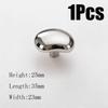 Creative Furniture Silver Shiny Wardrobe Door Pulls Solid Brass Handles Shoe Cabinet Kitchen Drawer Irregular Pebble Small Knobs