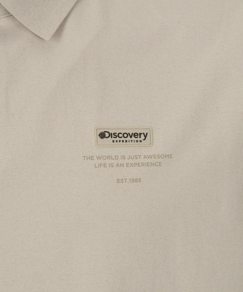 DISCOVERY EXPEDITION Men'S Hot Melt Polo Shirt (Beige2)