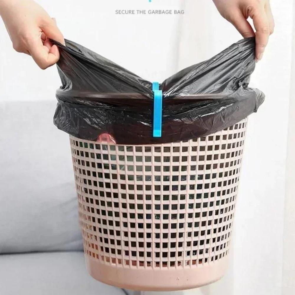 30/1 ks Pevné klipy na odpadkové koše Upevňovací klip na odpadkový koš Praktický pytel na odpadky Protiskluzový držák Svorka na sáčky na svačinu Těsnicí nástroje