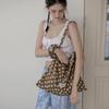 Floral eco bag _ caramel
