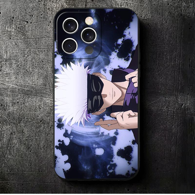 Japan Anime JUJUSU KAISENS Soft Phone Case for iPhone 16 16E 17 Air 15 Pro Max 14 Plus 13 Mini 11 12 7 Black Cover Back Shell