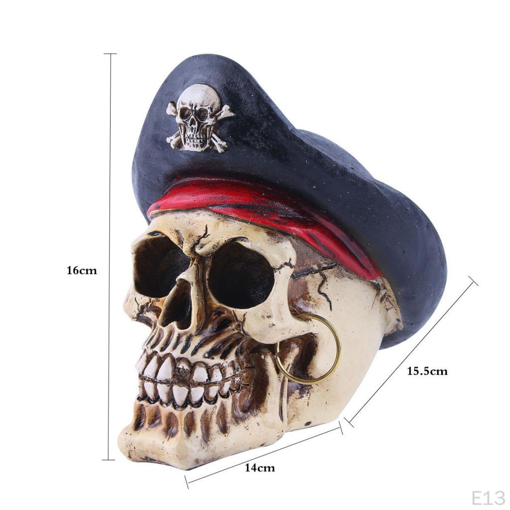 Collectable Resin Head Figurine for Home and Bar Pub Decor