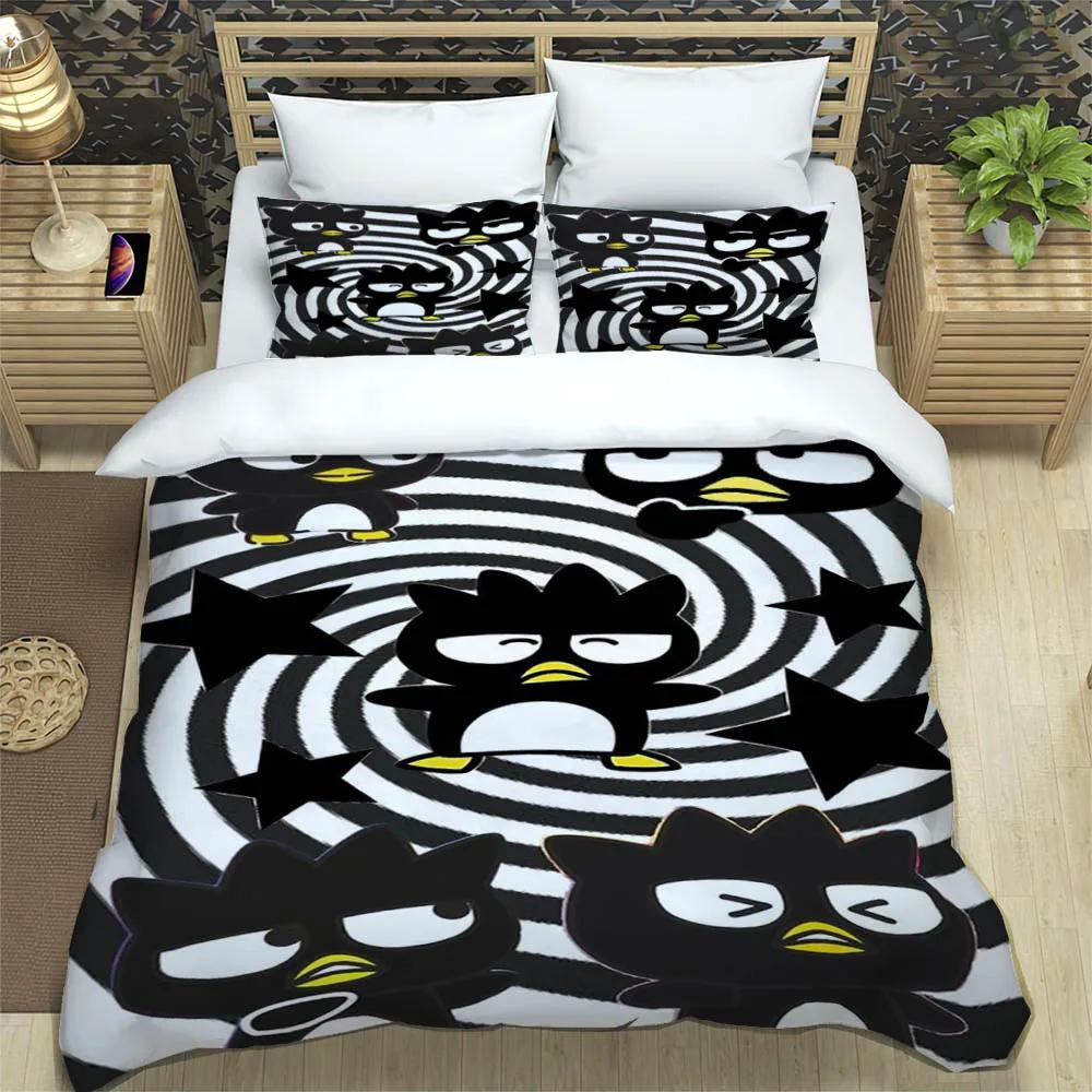 Cartoon BadBadtz-maru Bedding Sets pillowcase Children duvet cover comforter set bedding set luxury Birthday Gift