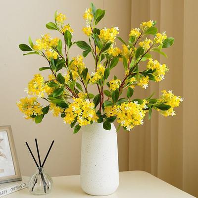 Seide Künstliche Fliederblumen Hochzeit Brautstrauß Zuhause Zimmer Festival Außen Garten Hof Bogen DIY Geschenkbox Heißer Verkauf Dekoration