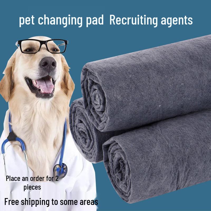 Bamboo Charcoal Dog Pee Pads - Thick, Deodorizing, 100 Count, Absorbent Pet Training Diapers Trial Pack, Non-Bamboo Charcoal, Size S, 20 Pieces