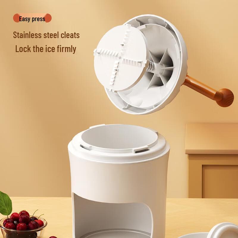 Manueller Handkurbel-Eisrasierer