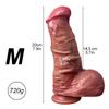 Fat King Glasses Dildo Double Liquid Silicone Artificial Penis Makeup Female Masturbator Thick Long Vacation Penis Adult Sexual Supplies