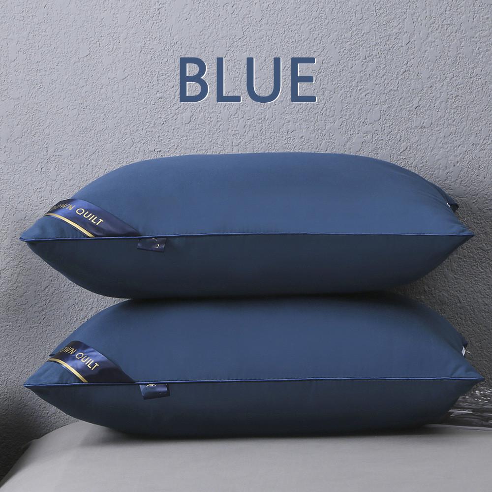 Hilton Five-Star Feather Velvet Pillow for Neck Protection - Perfect for Home or as a Gift
