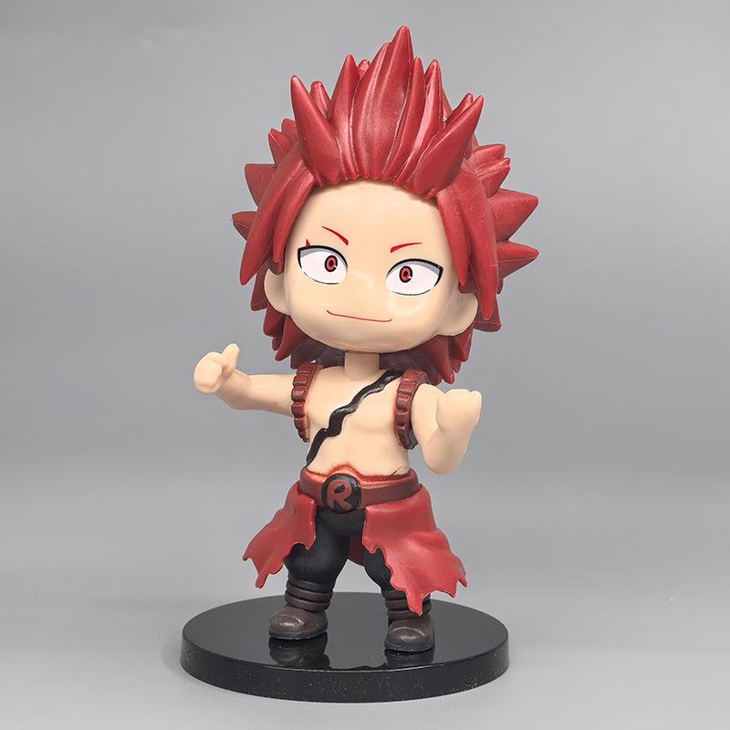 My Hero Academia Chibi Figure Set, Anime Collectible Model Toy, Cute Desktop Decor Gift for Mha Fans