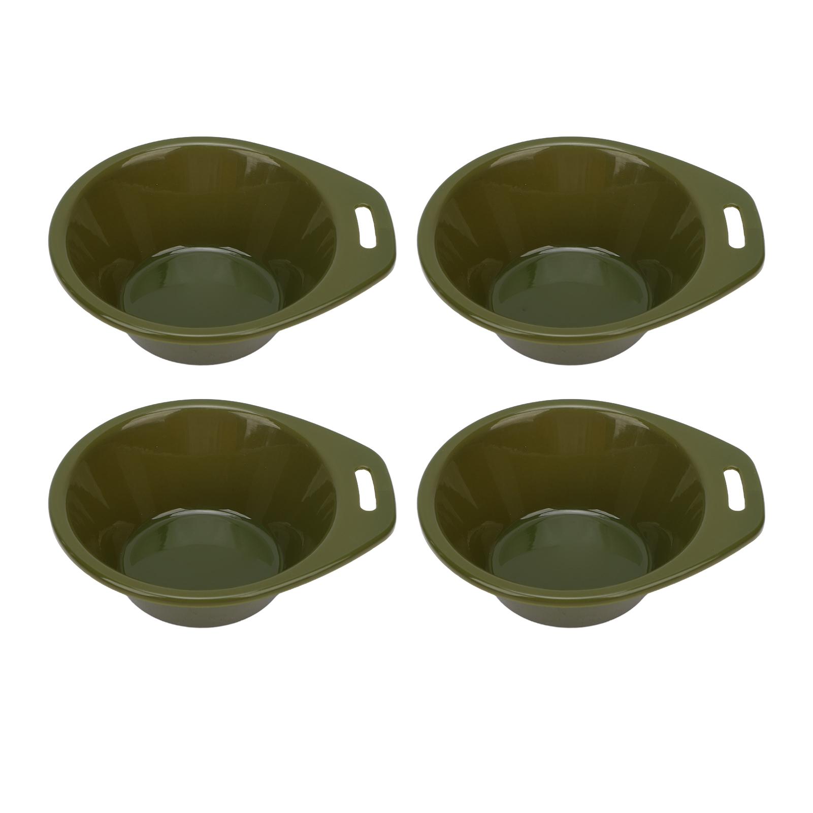 

Портативный набор мисок для кемпинга, цвет OD Green, можно использовать в микроволновой печи, ПП, 180 мл, штабелируемые миски для супа с черной сумкой для хранения из Оксфордской ткани для