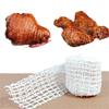 Rouleau de Filet à Viande en Coton 3m, Filet Élastique pour Viande Jambon Rouleau de Filet en Corde de Chanvre, Rouleau de Filet pour Cuisson de Viande Fabrication de Saucisses