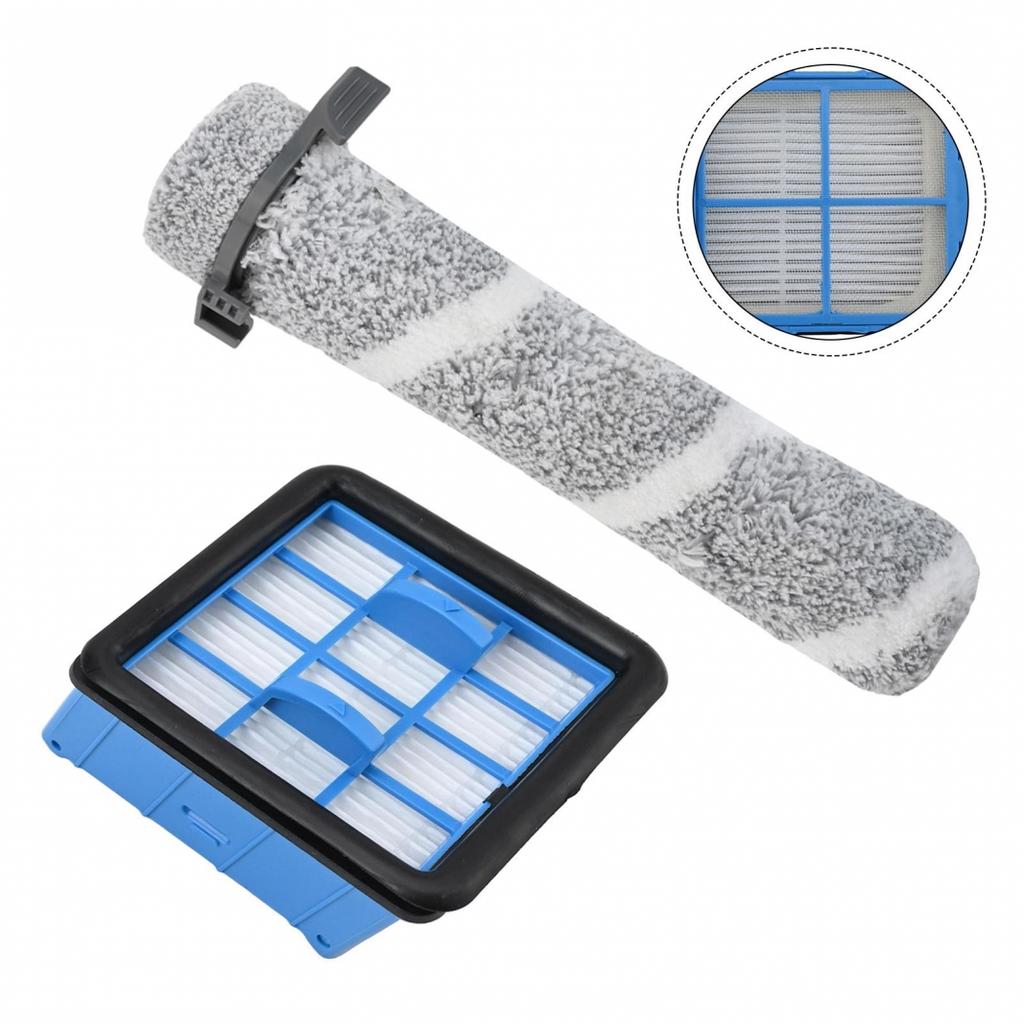 Essential Roller Brush Filter Set for Your For Bissell For CrossWave Cleaner