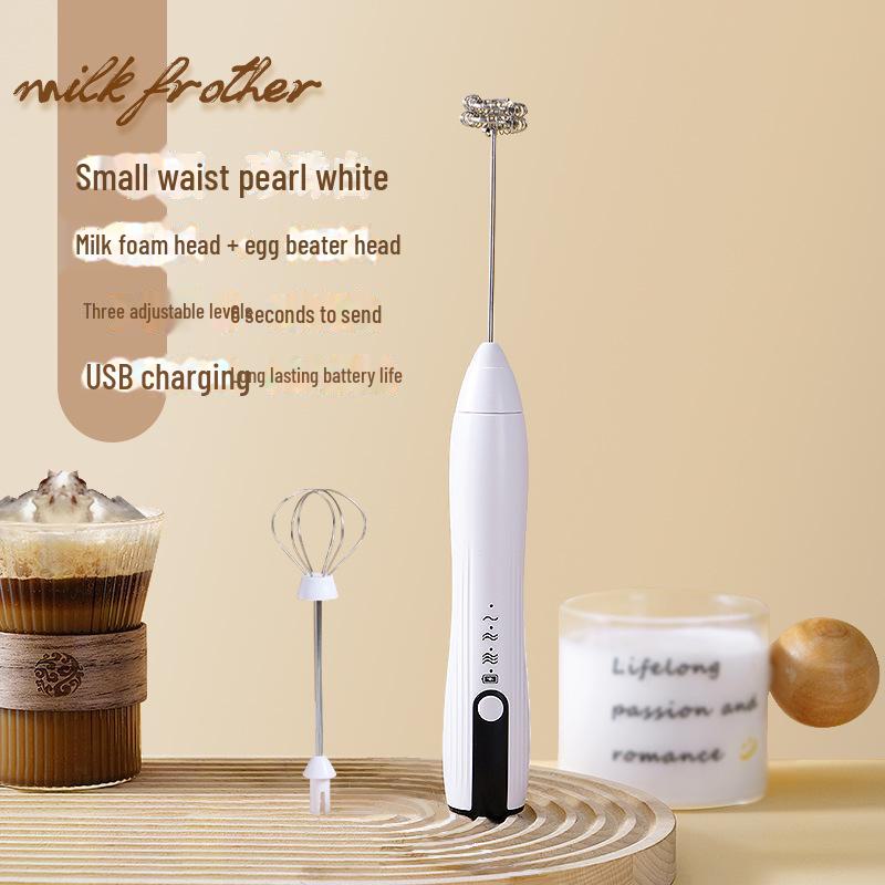 "Wireless Handheld Mini Milk Frother & Egg Beater"