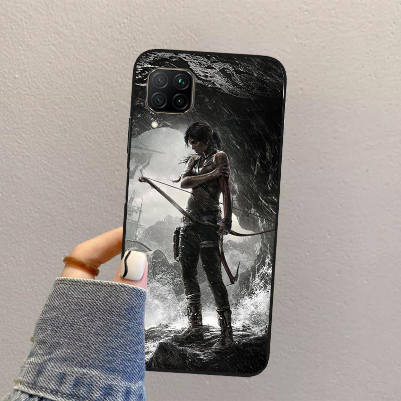 Tomb Raider For Huawei Nova 12s 12i 11i 8i 7i Y73 Y70 Y90 Y60 Y72 Y61 Y91 9 10 SE P30 Pro P40 Lite Case