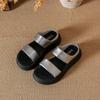 Platform Slippers Women's Summer Outer Wear 2025 New High-end Shit-stepping Fashion Non-slip One-word Sandals Casual Sandals