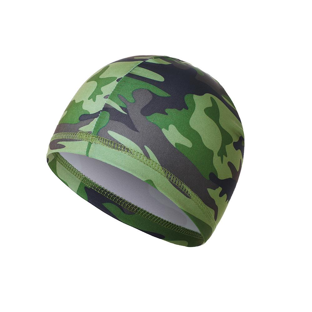 Camouflage Cycling Cap - Unisex Ice Silk Sun Protection, Windproof & Quick Dry
