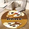 Personalized C-Chip 'n' Dale Round Chair Office Rug - Perfect for Mat, Office Chair & More - Ideal Gift for Birthdays and Holidays