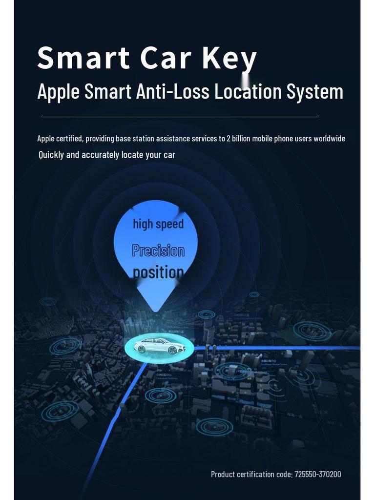 Apple-Compatible Global SIM-Free Car Tracker with Precise Positioning