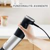 Moulinex DD6718 Frullatore ad Immersione 1000W 20 Velocità Nero e Acciaio Inox
