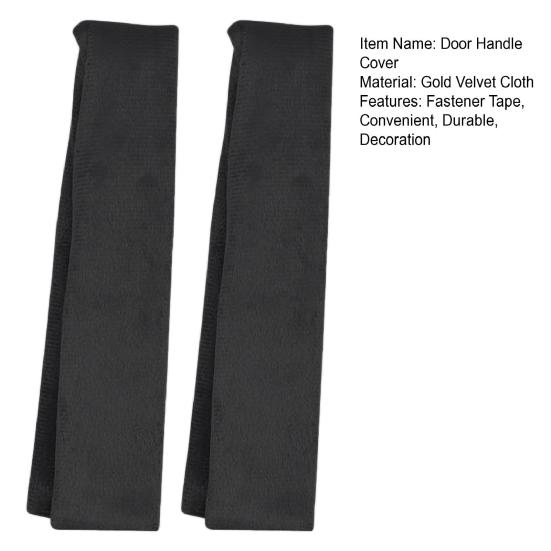 2Pcs Refrigerator Door Handle Cover Adjustable Appliance Handle Protective Cover Set