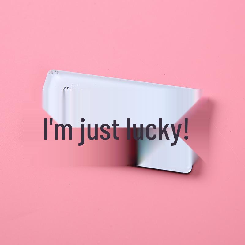 Blessing Word Acrylic Refrigerator Magnet - High Transparency, Creative Text Decoration, Stylish and Personalized