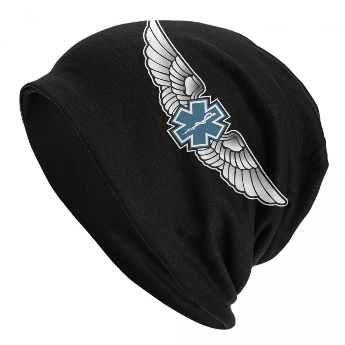 

Custom Emt Star Of Life Skullies Beanies Caps Unisex Winter Knitted Hat Paramedic Medic Ambulance Bonnet Hats Outdoor Ski Cap Beanies Hat