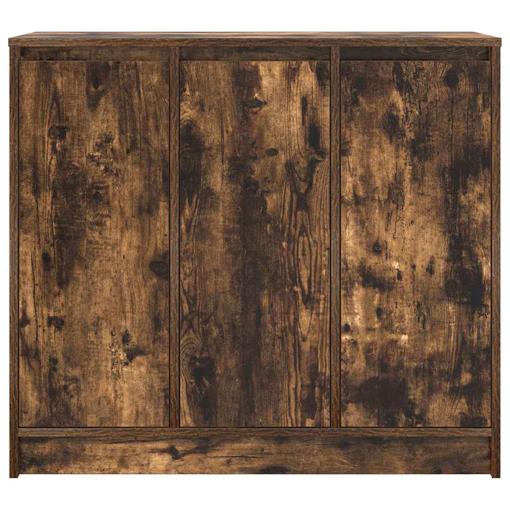 Sideboard Smoked Oak 85 x 34 x 76 cm Particle Board
