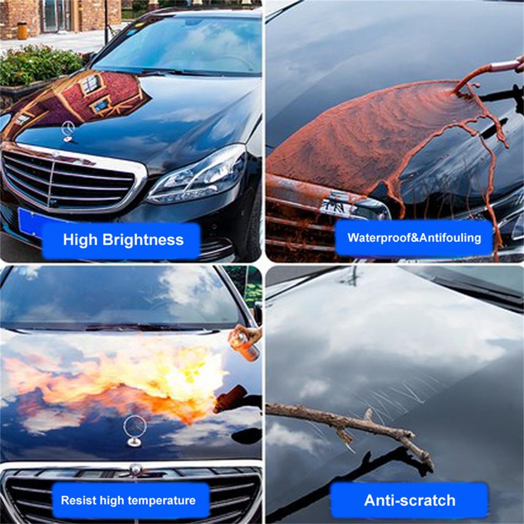 Automobile Fast-acting Nano Coating Agent Spray Coating Hand Spray Coating Wax Paint Surface Coating Crystal Lubrication And Brightening Liquid 100ML