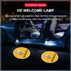 2Pcs LED Car Door Ghost Shadow Projector Light Wireless Auto Welcome Logo Lamp for Renault Dacia DUSTER Megane 2 3 Clio 4 Captur Kadjar Fluence