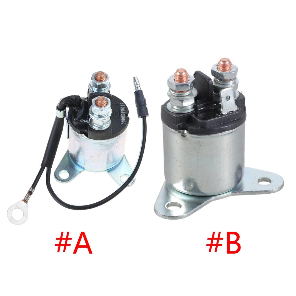 Anlasser-Magnetschalter 2-poliger Stecker Motoranlasser-Magnetschalter mit Pigtail Zuverlässiger Anlasser-Magnetschalter für Generatoren GX160