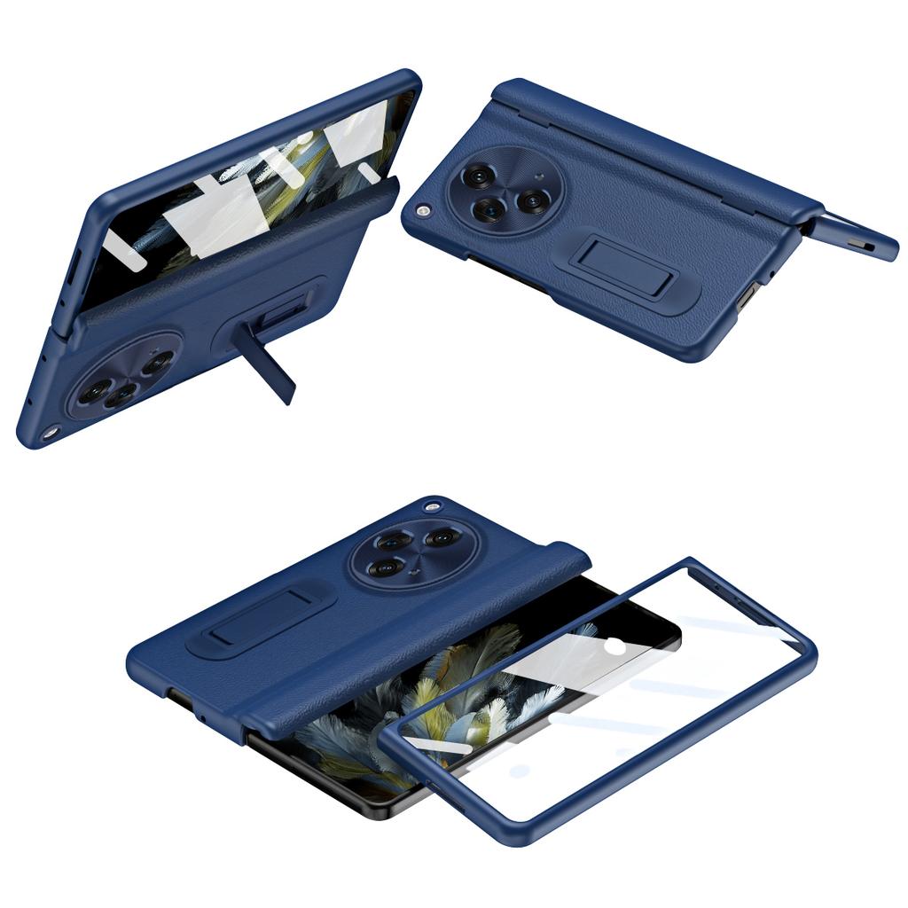 For OnePlus Open/Oppo Find N3 5G Case Kickstand Phone Cover Tempered Glass Film