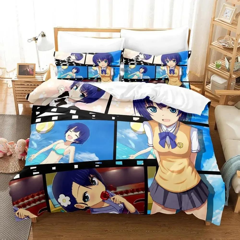 

Comforter New 3D Print Anime Waiting In The Summer Bedding Set Single Twin Full Queen King Size Bed Set Adult Kid Bedroom S Comforter (quilt)-EU Single(135*200cm)3pcs