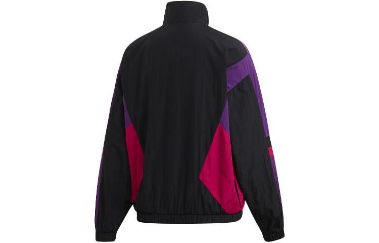 Women's Adidas Originals Jackets Women's Multicolor Stand Collar Moderate Other