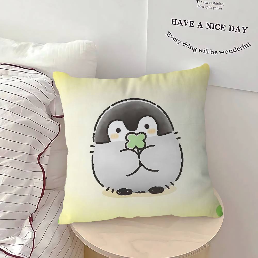 Koupen-chan Cartoon Pillowcase Toon Gift Cushion Cover Bedroom Home Sofa Chair Seat Decor Pillow Case